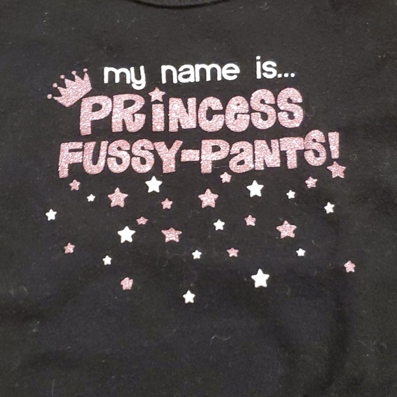 Baby girl short sleeve graphic onesie size 0-3M - Picture 2 of 2